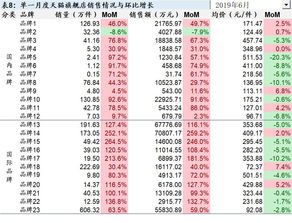 2019Q2体育用品阿里线上销售数据库